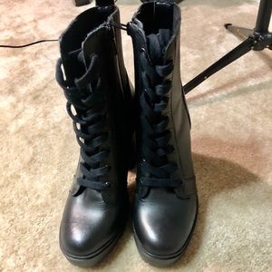 Black Steve Madden booties
